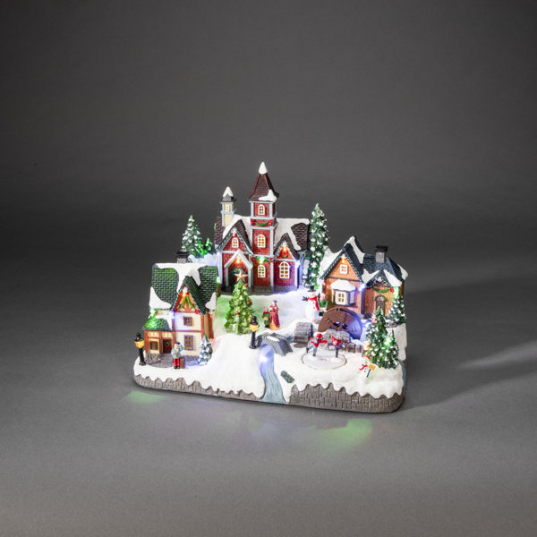 Konstsmide LED Christmas Scene : Mains Or Battery : Ginger Bread